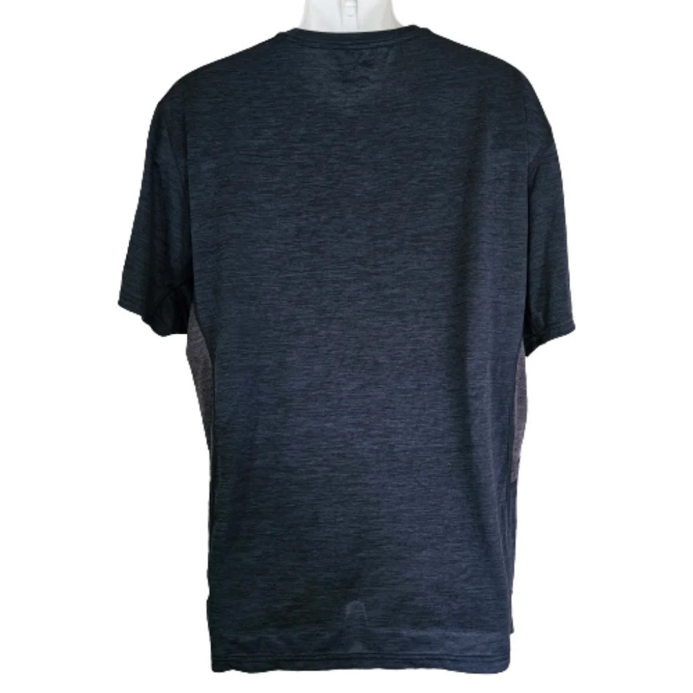 OLD NAVY ACTIVE Dark Grey Heather Short Sleeve T-Shirt Size Men's XXL - Picture 2 of 10